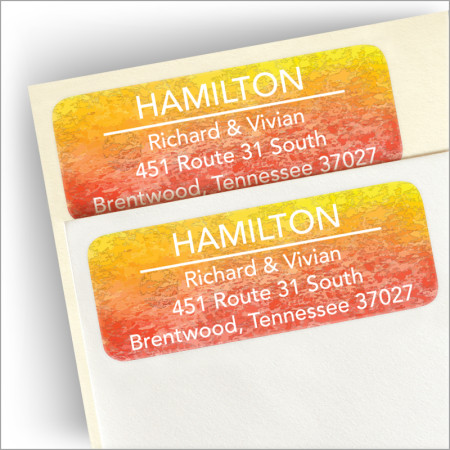 Bright Wash Address Labels