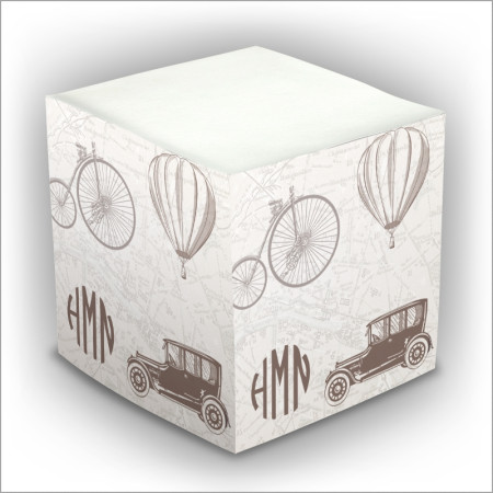 Timeless Travel Memo Cubes - Style 52