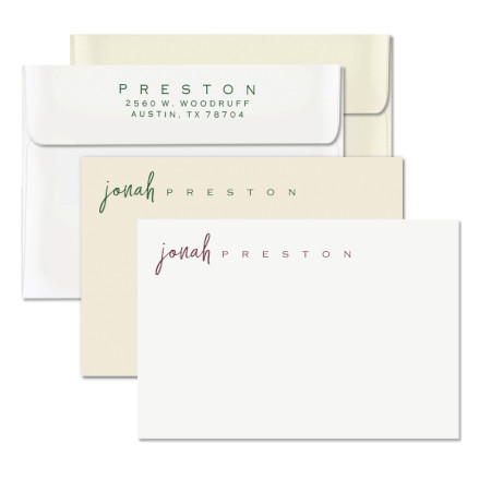 Preston Correspondence Cards