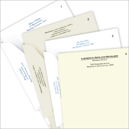 Executive Stationery - Extra Printed Executive Envelopes Only