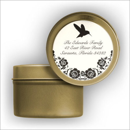Graceful Garden Collection Labels Tin