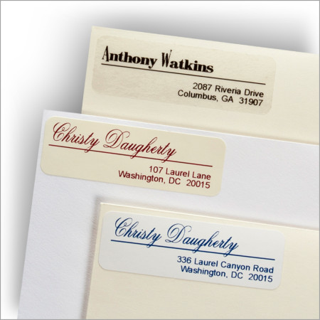 Above the Line! Address Labels