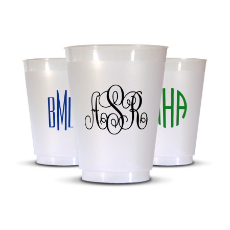 DYO 14 oz. Frosted Tumbler - with Monogram