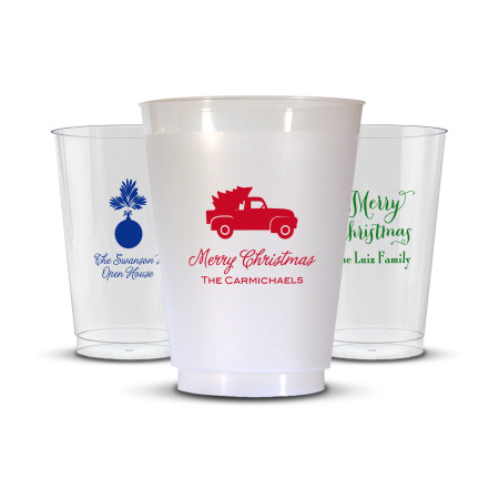 Holiday DYO 12 oz. Clear Tumbler - with Design