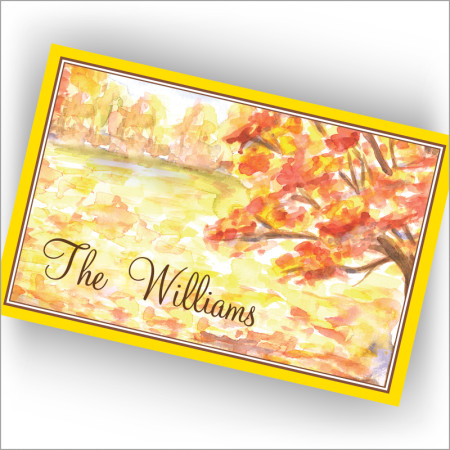 Autumn Trees Placemat