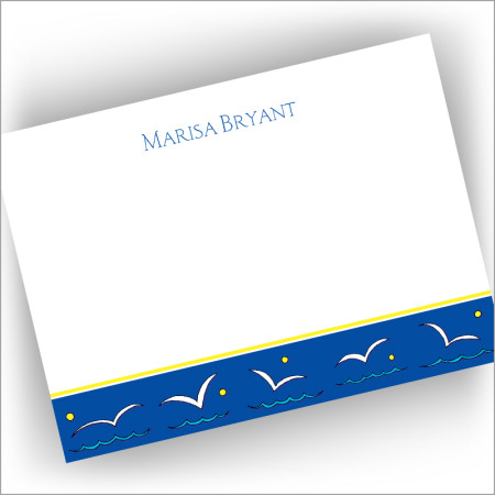 Capri Birds Correspondence Cards