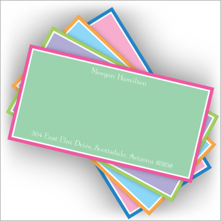Colorful Slender Card Assortment