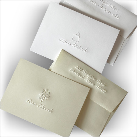 DYO Embossed Notes - with Design
