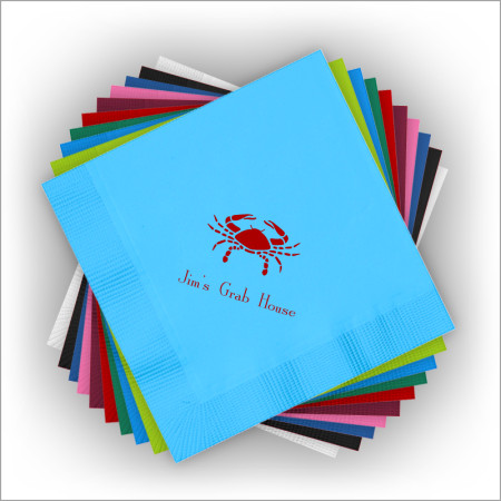 DYO Color Luncheon Napkins - Foil Stamped
