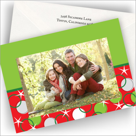 Festive Holiday Photo Cards - Horizontal