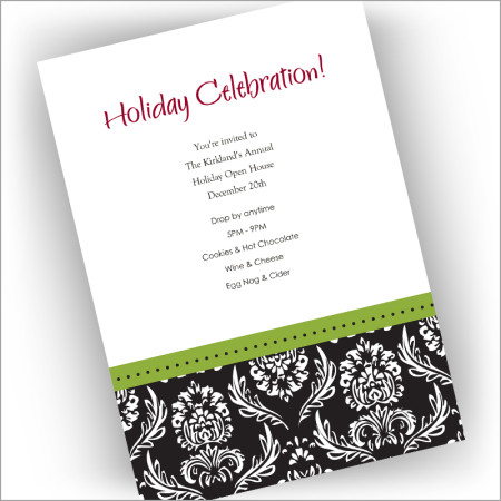 Holiday Celebration Invitations