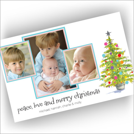 Lively Tree Photo Multi Card
