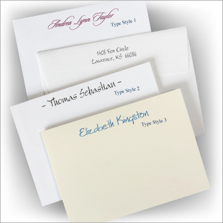 Luxurious Correspondence Cards and Sheets