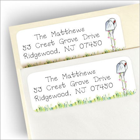 Mailboxes Return Address Label