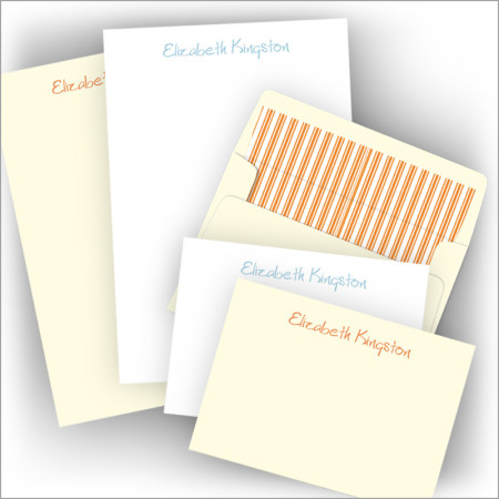 Millennium Stationery - Cards and Sheets Set