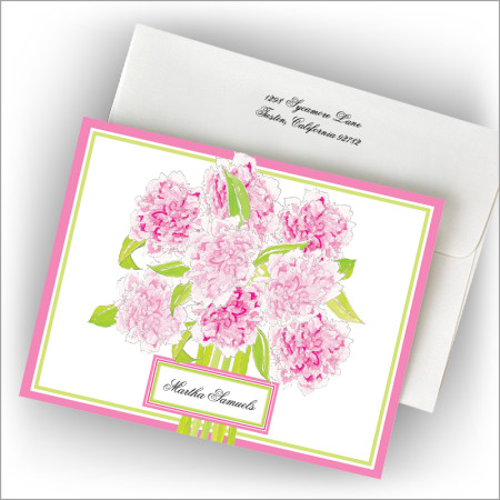 Pretty Peonies Notes