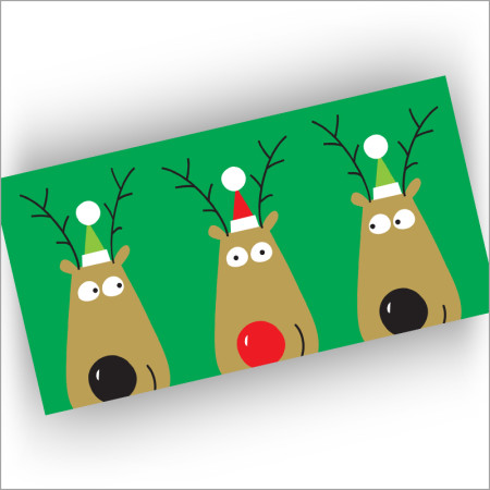Reindeer Trio Christmas Cards