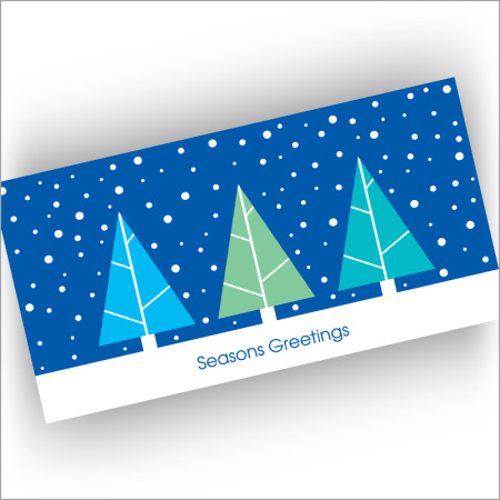 Three Trees Christmas Cards