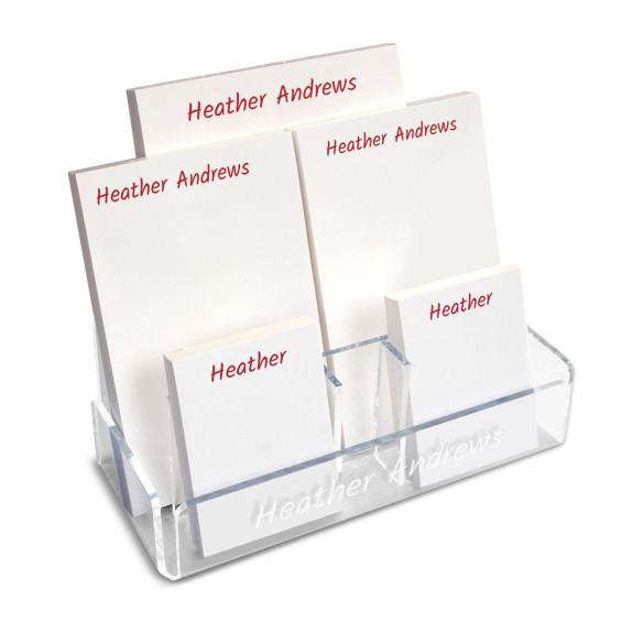 Personalized Desk Organizer & Memos