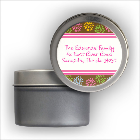 Birds in the Midst Labels Tin