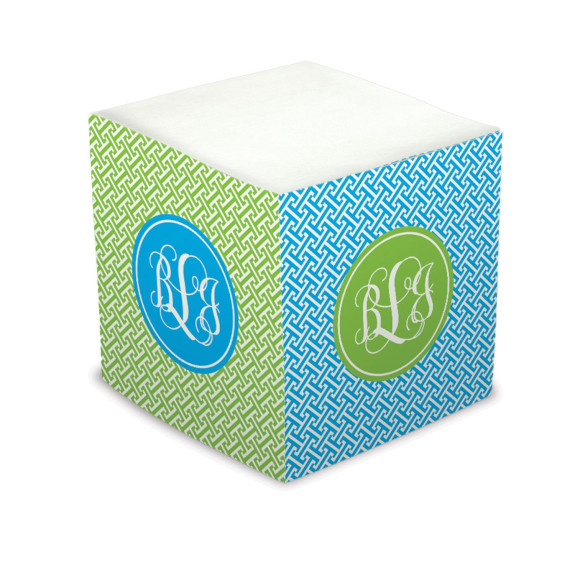 Caribbean Self Stick Memo Cube - Style 22