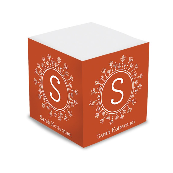 Autumn Sunset Self Stick Memo Cube - Style 57