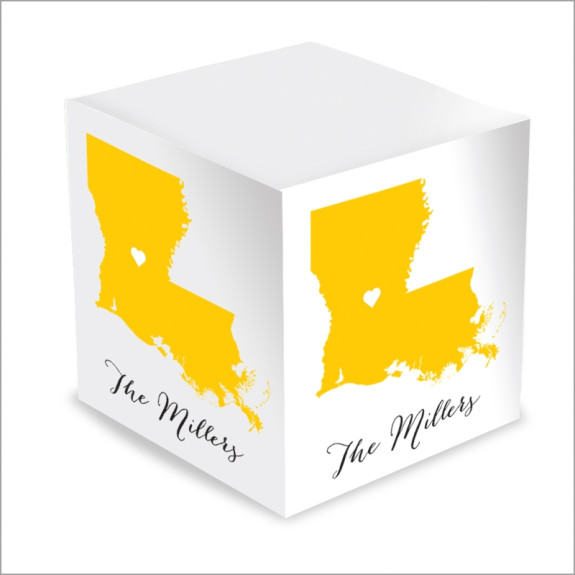 State-Ly Self Stick Memo Cube - Style 64