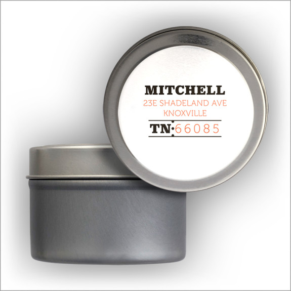 Square Stickers - Format 14 Tin