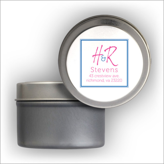 Square Stickers - Format 18 Tin