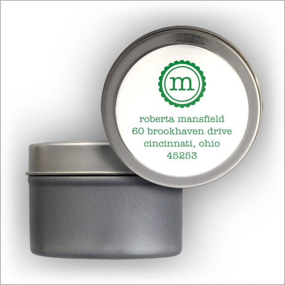 Round Stickers - Format 17 Label Tin