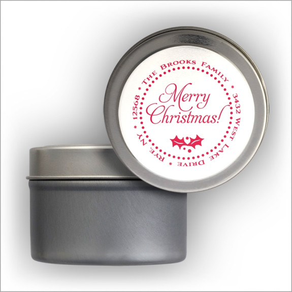 Round Stickers - Format 18 Label Tin