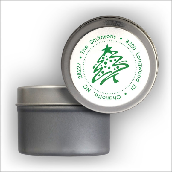Round Stickers - Format 1 Label Tin