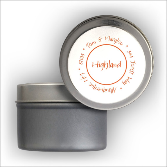 Round Stickers - Format 20 Label Tin