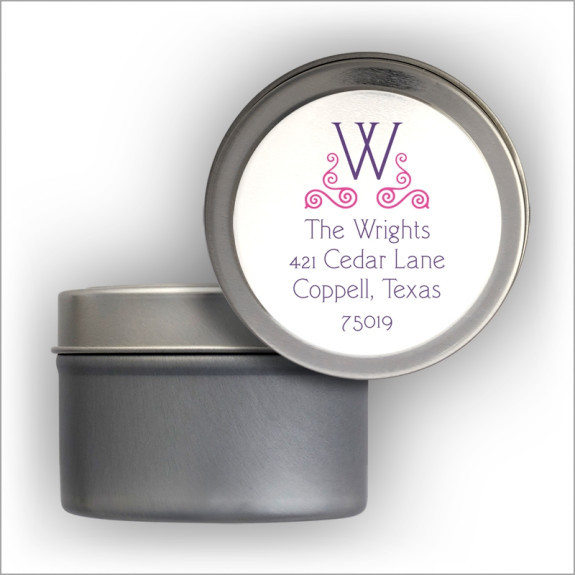 Round Stickers - Format 21 Label Tin
