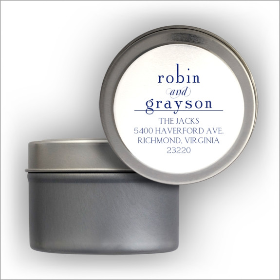 Round Stickers - Format 24 Label Tin