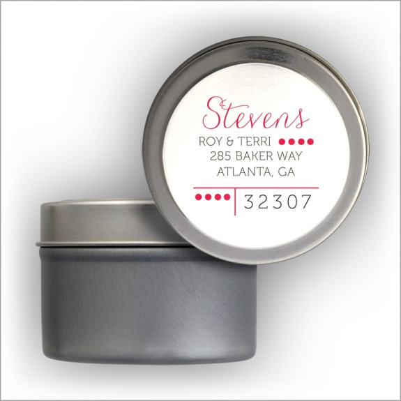 Round Stickers - Format 25 Label Tin
