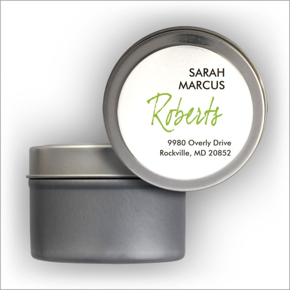 Round Stickers - Format 27 Label Tin