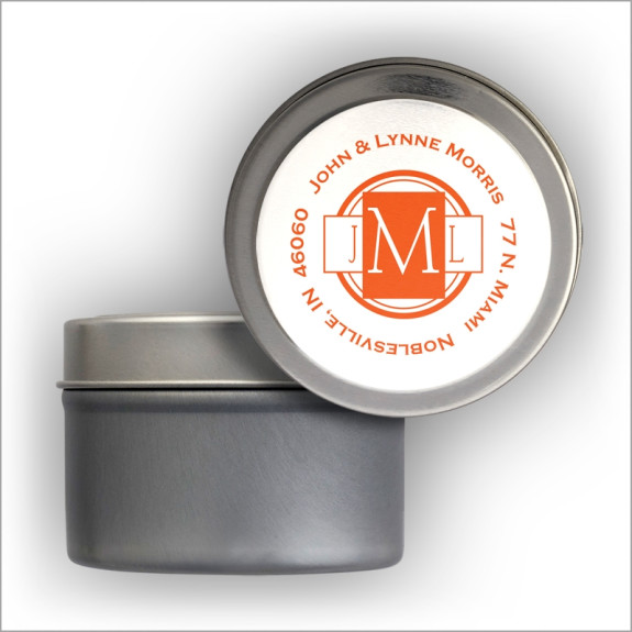 Round Stickers - Format 4 Label Tin
