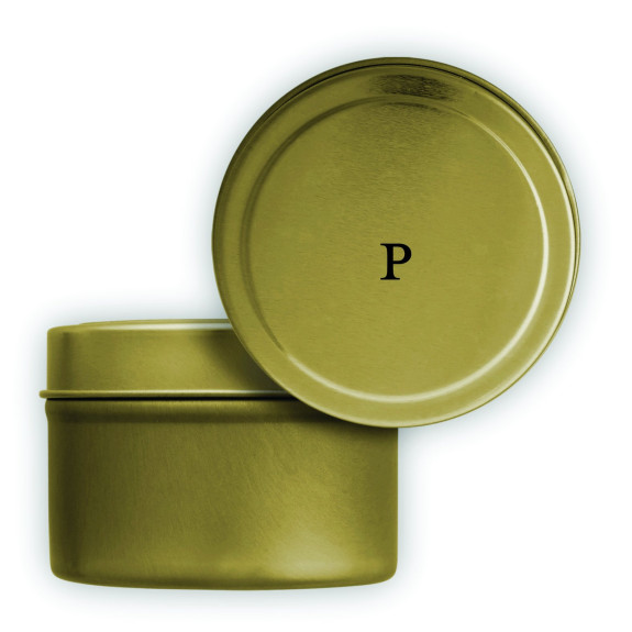 Wreath Address Labels Tin