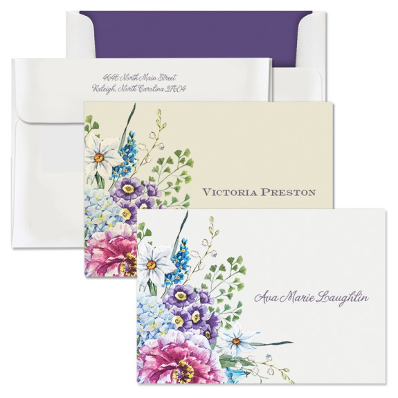 Floral Fantasy Note