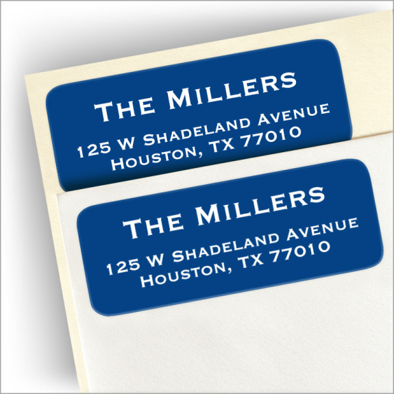 Colorful Labels - Blue