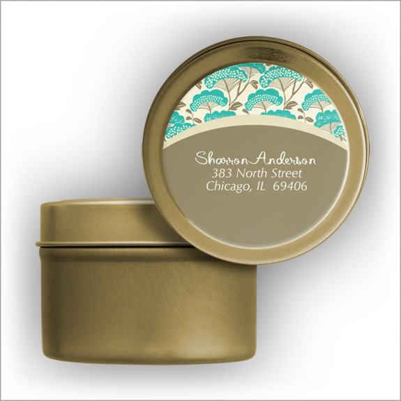 Sumner Return Address Labels Tin