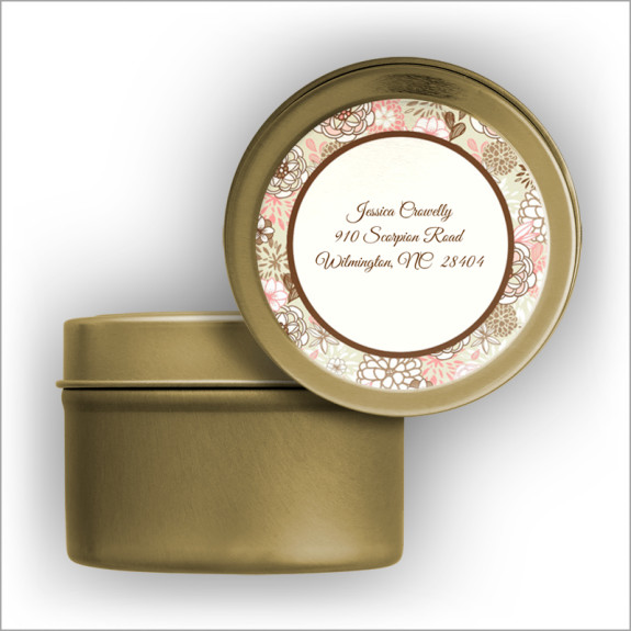 Cadence Return Address Labels Tin