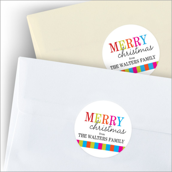 Playful Christmas Seals