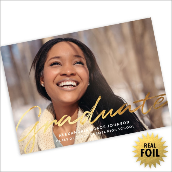 Graduate Foil Announcement