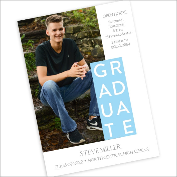 Graduate Banner Invitation