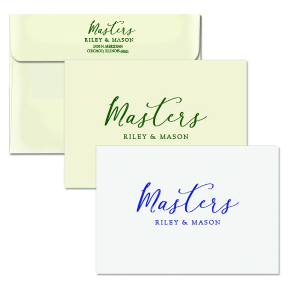 Masters Fold Note