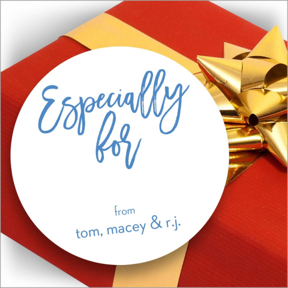 To:/From: Personalized Gift Stickers Design 3