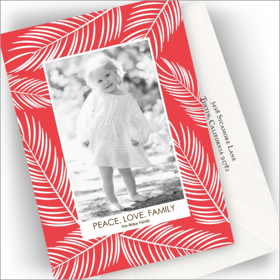 Random Pine Holiday Photocard