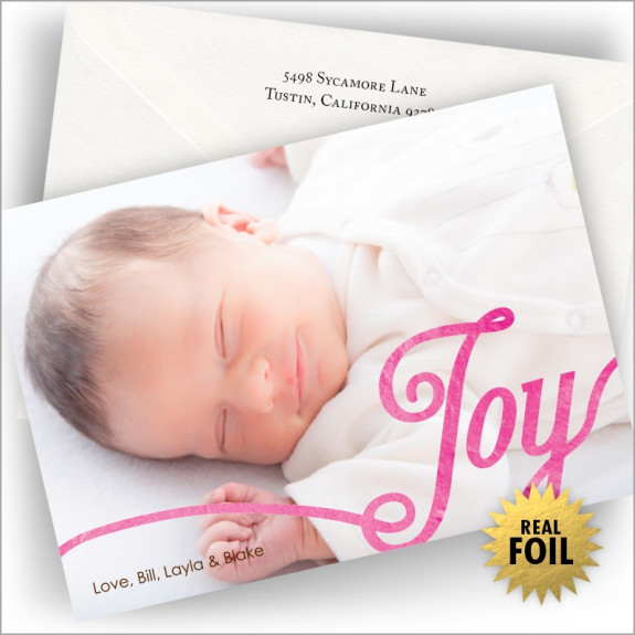 Wandering Joy Holiday Photocard